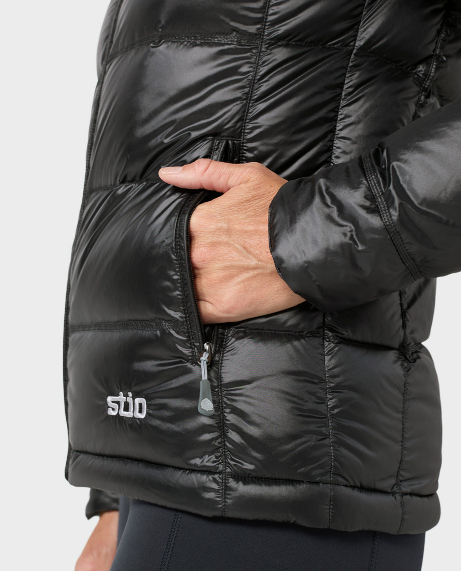Women's Hometown Down Hooded Jacket - Image 6