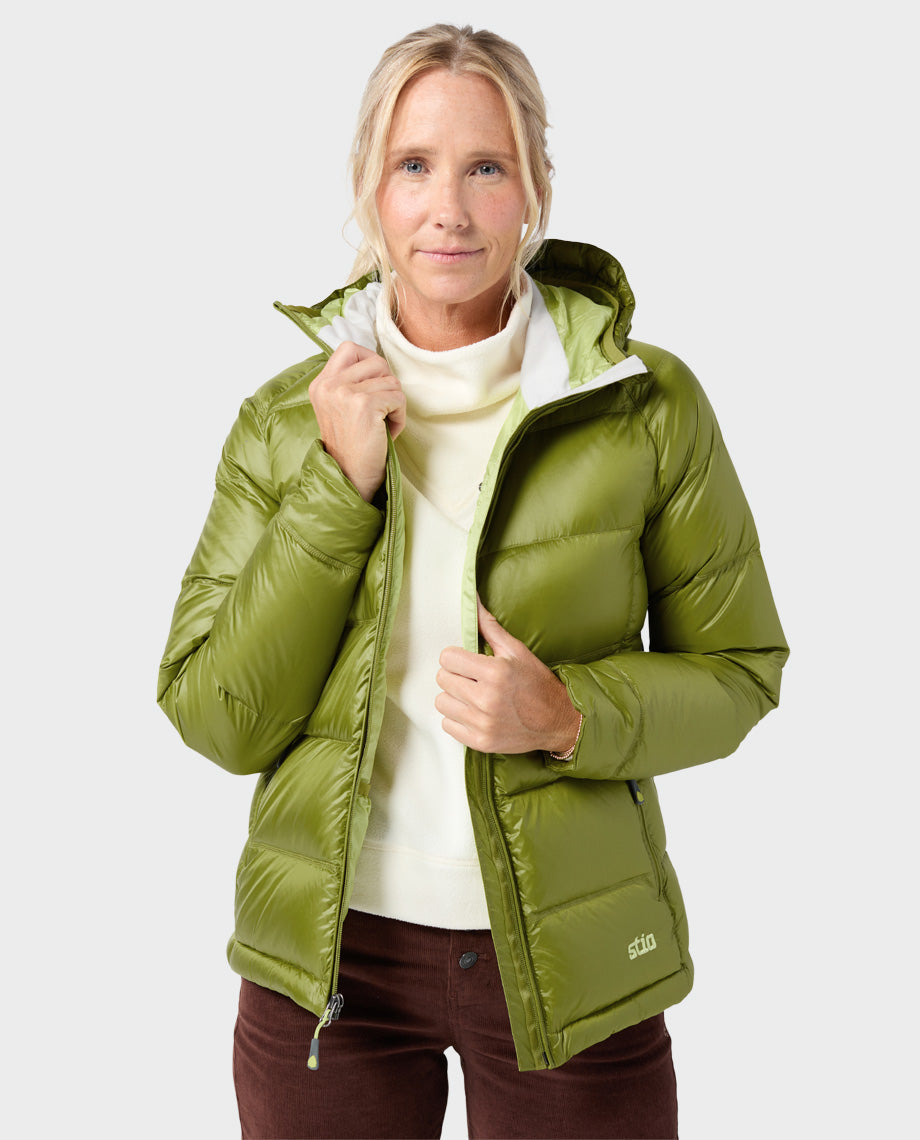 Women's Hometown Down Hooded Jacket - Image 10