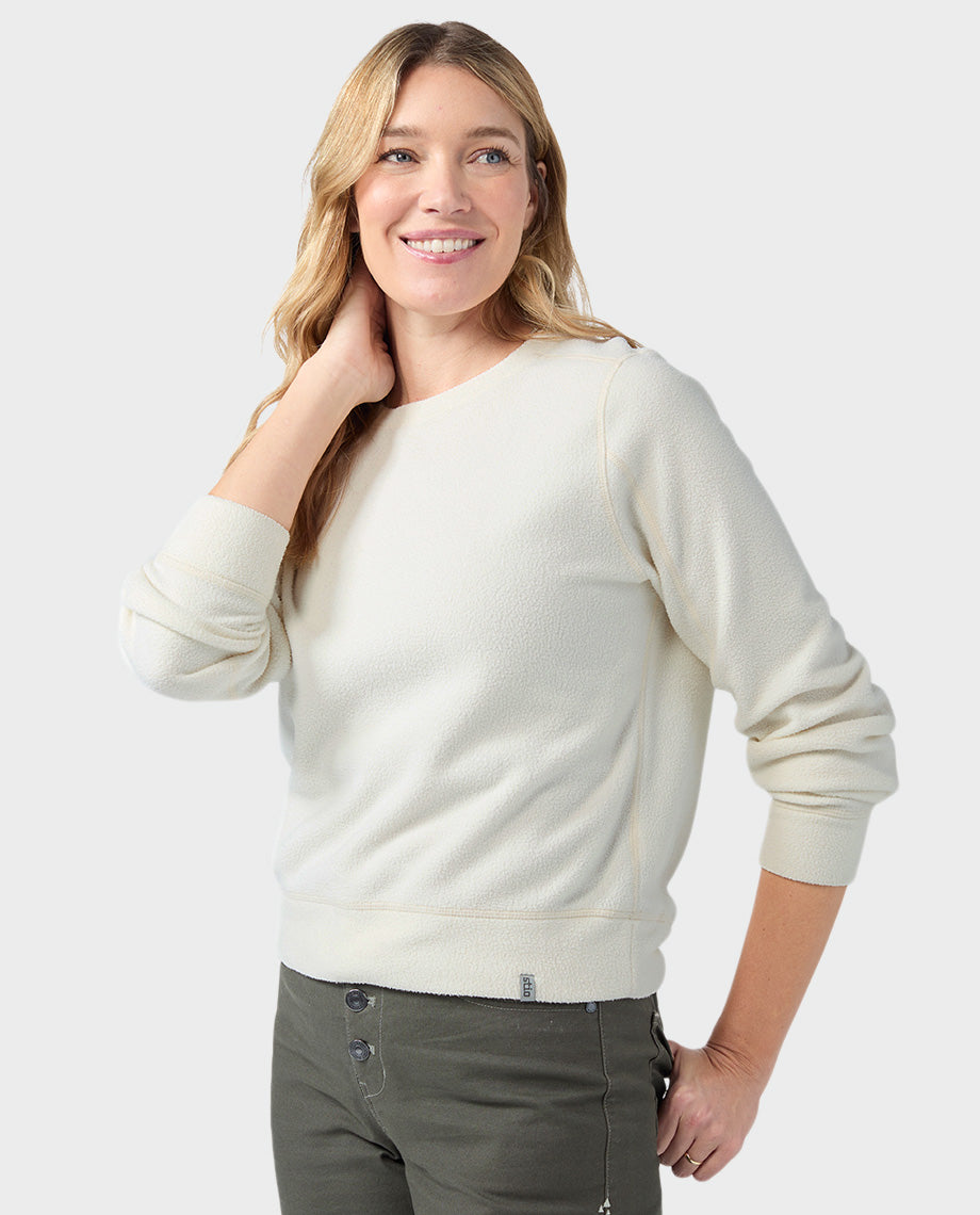 Women's Turpin Fleece Crew - Image 3