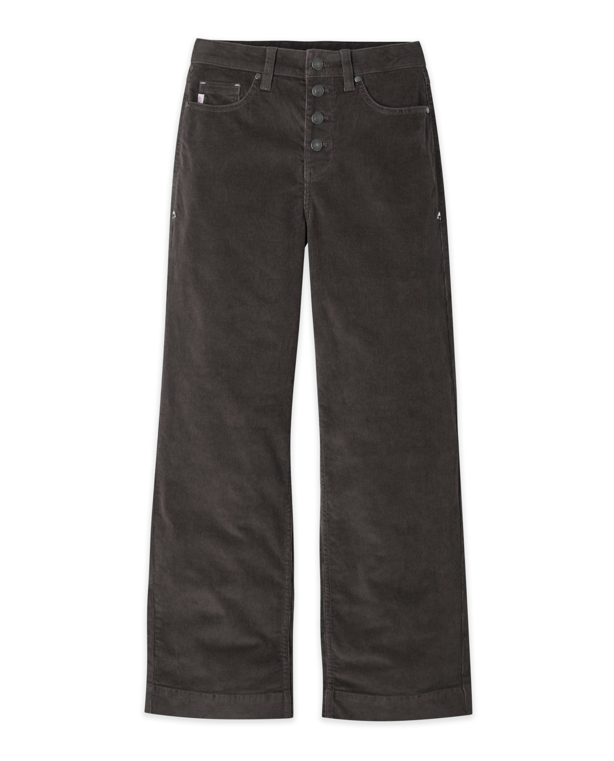 Women's Rivet Wide Leg Cord