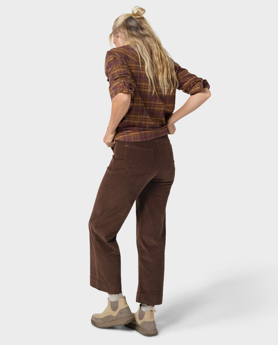 Women's Rivet Wide Leg Cord - Image 10