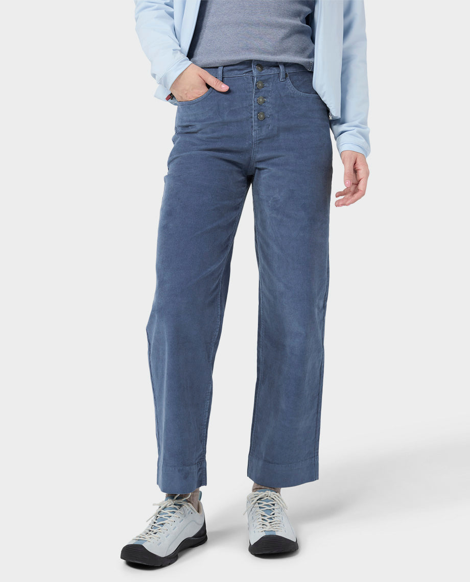 Women's Rivet Wide Leg Cord - Image 25