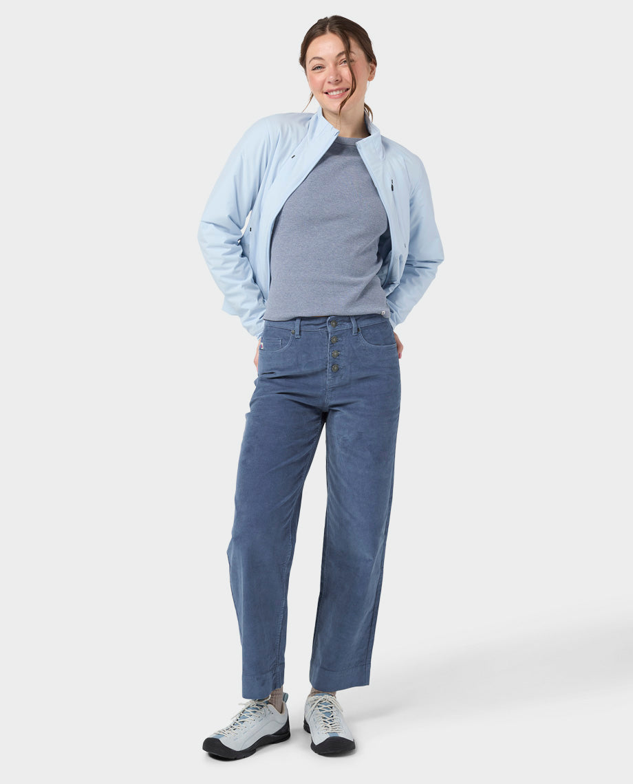 Women's Rivet Wide Leg Cord - Image 29