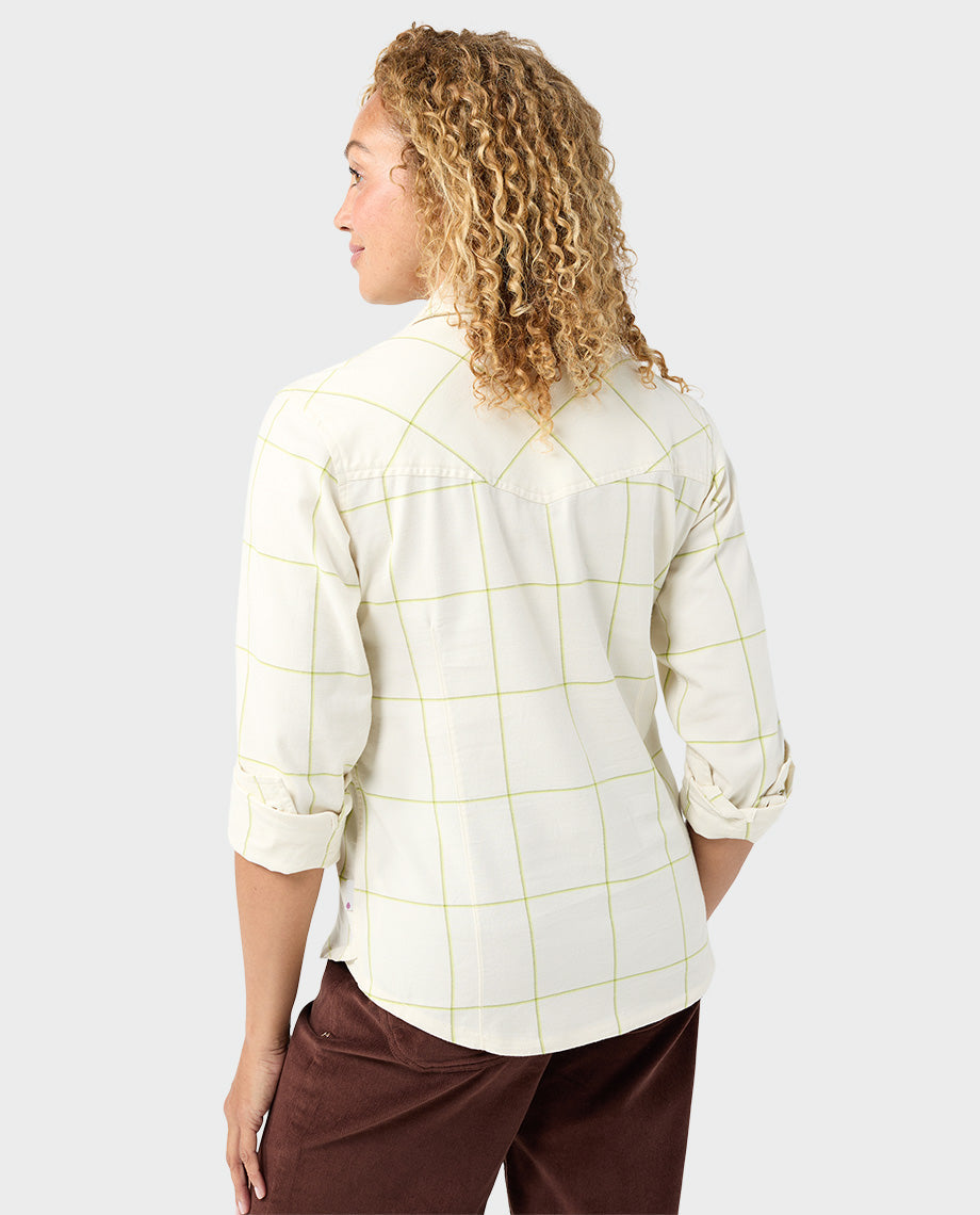 Women's Miter Stretch Lightweight Flannel Shirt - Image 6