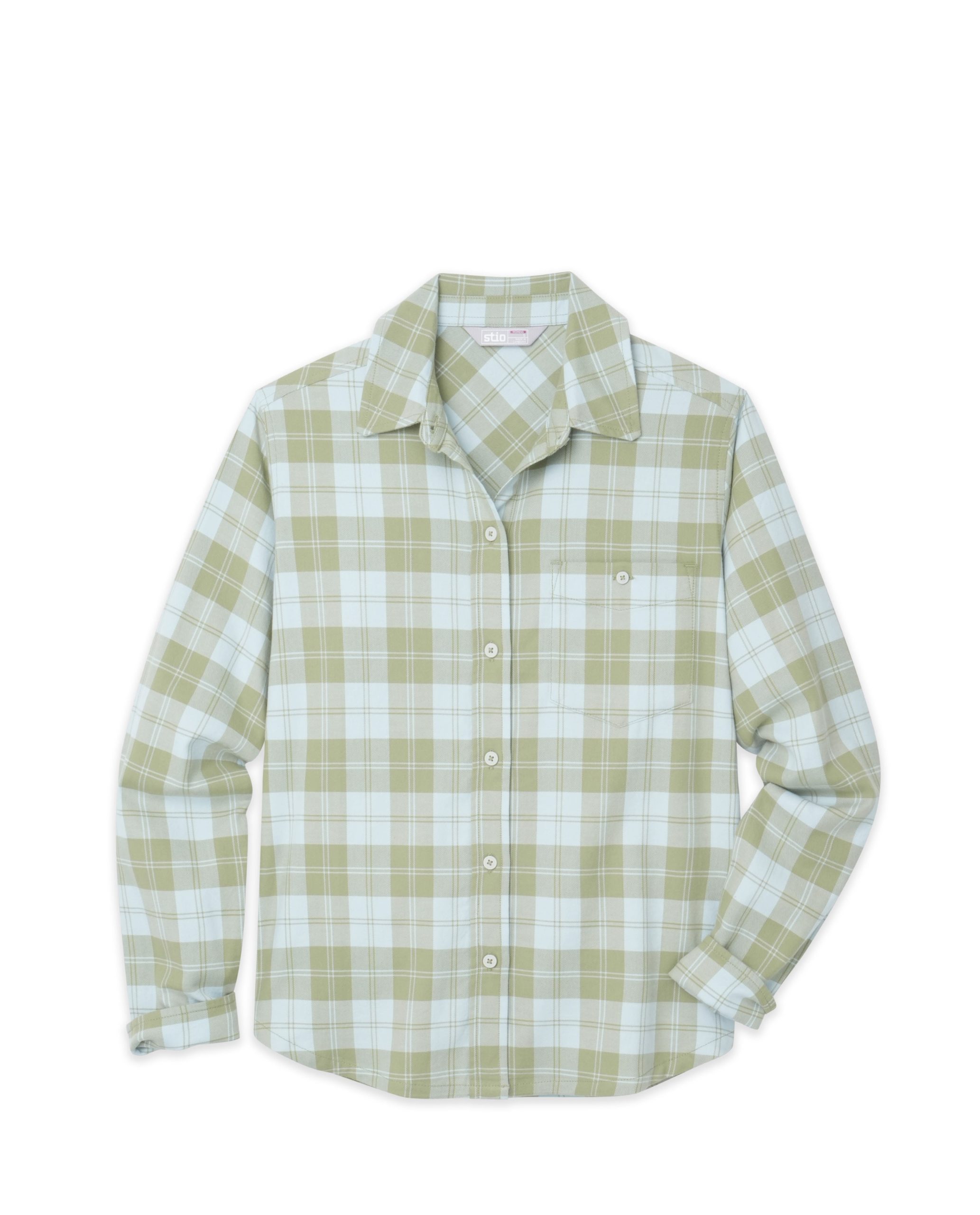 Women's Miter Stretch Lightweight Flannel Shirt - Image 10