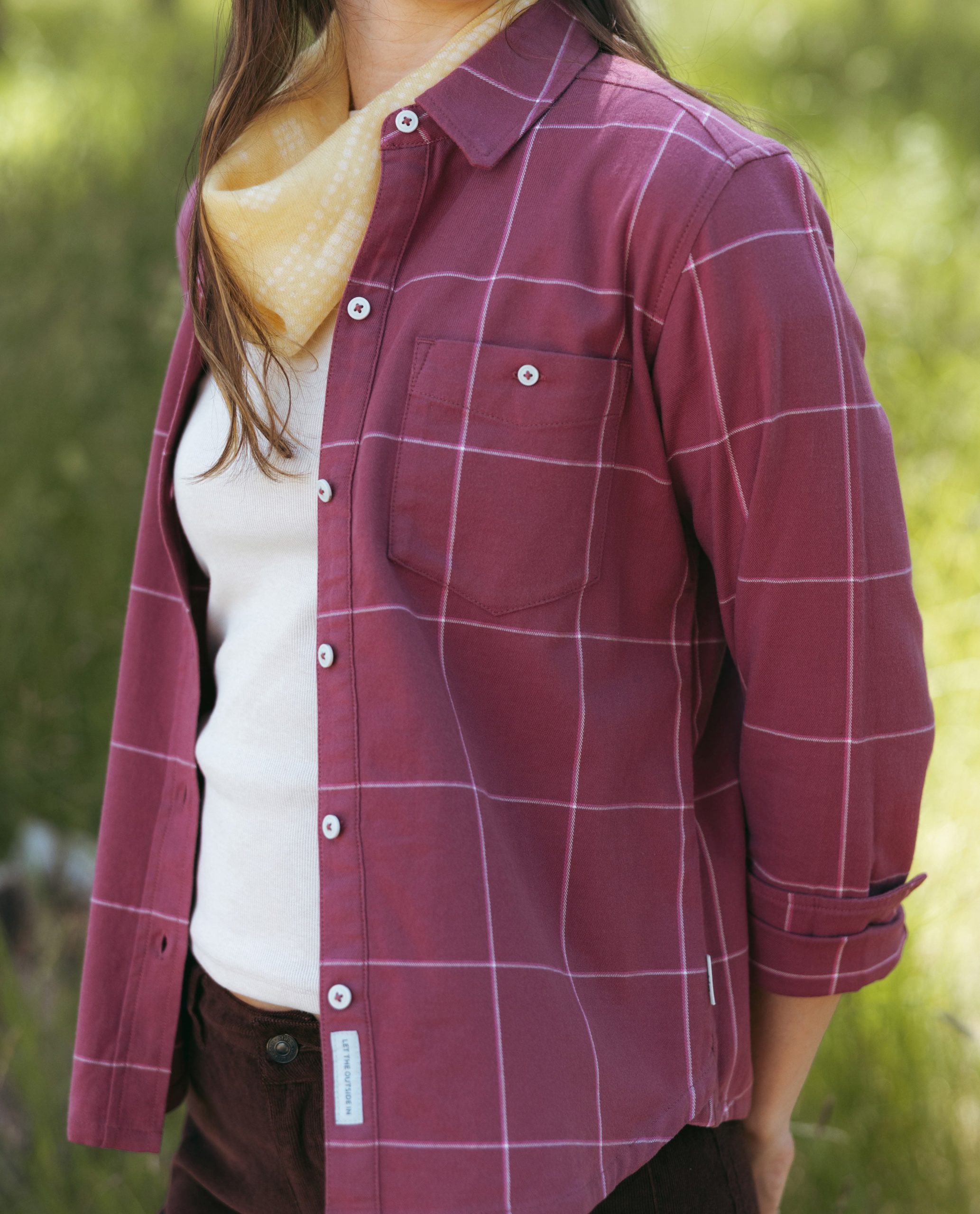 Women's Miter Stretch Lightweight Flannel Shirt - Image 28