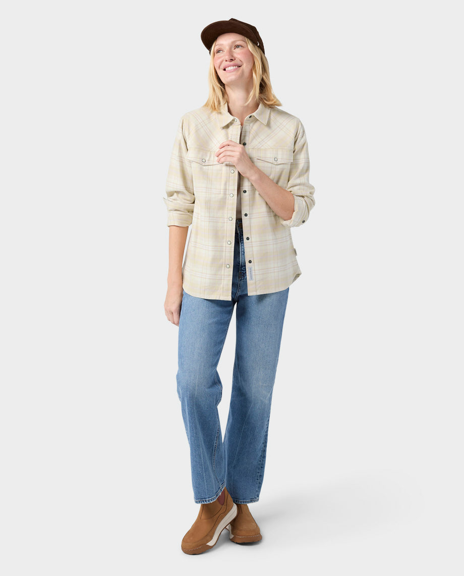 Women's Slipstone Midweight Flannel Shirt - Image 10