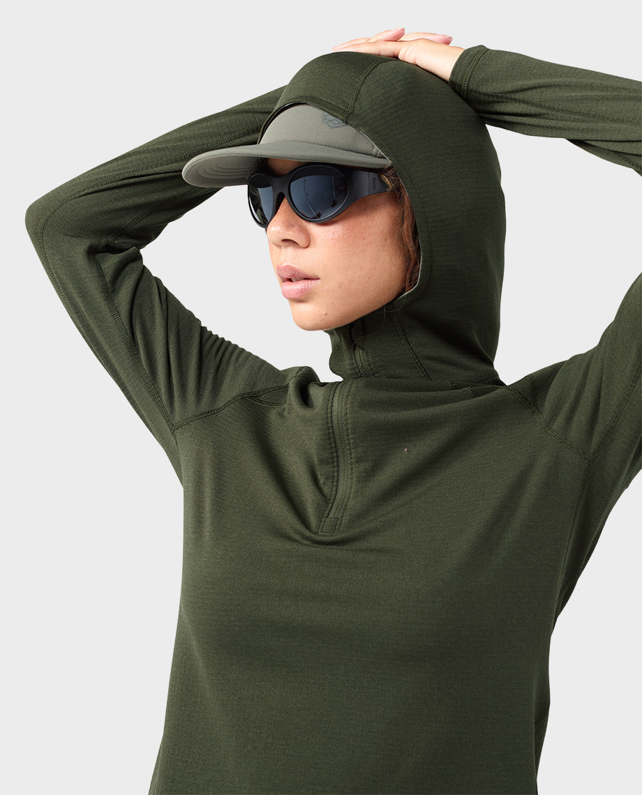 Women's Trax Power Grid Half Zip Hoodie - Image 26