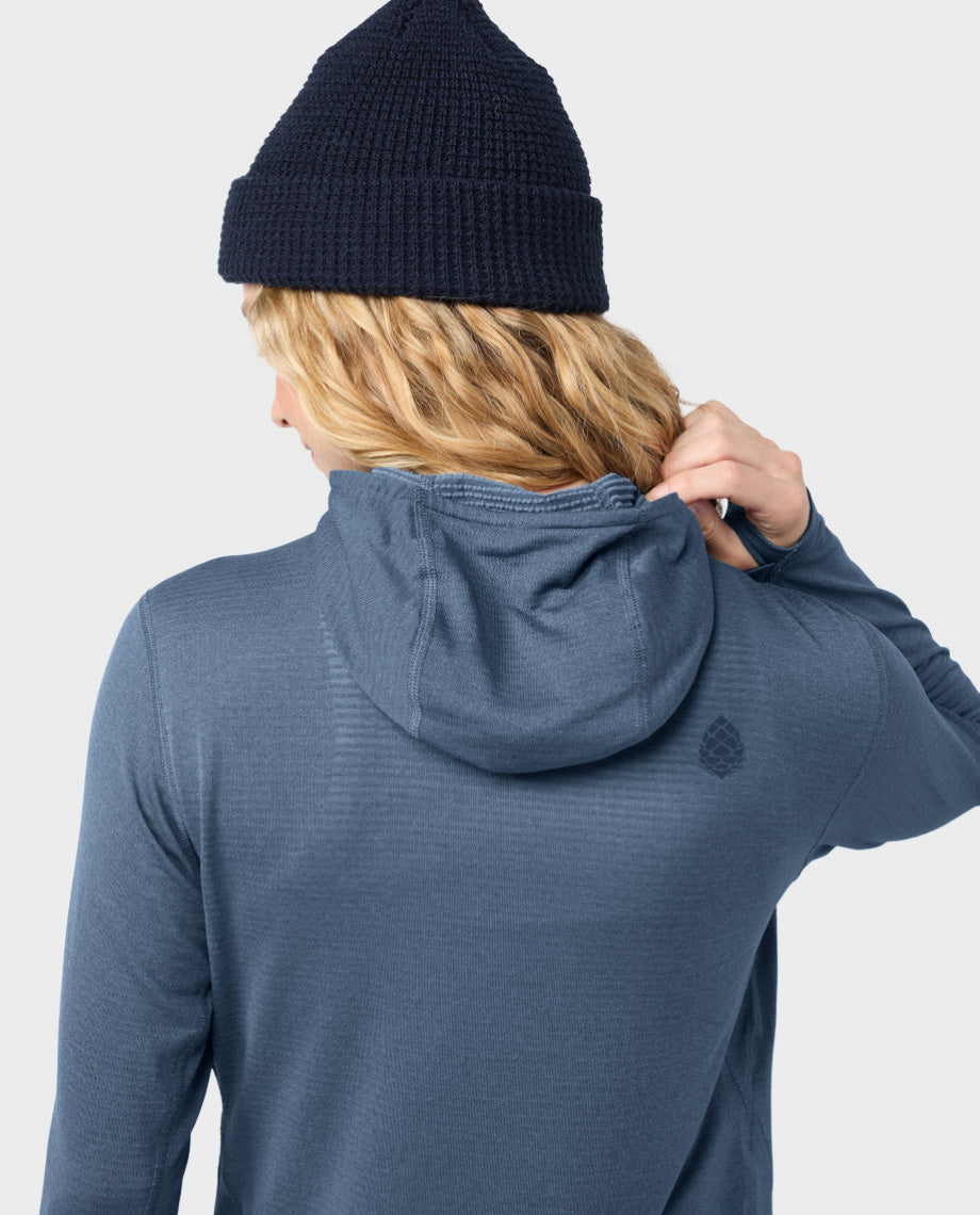 Women's Trax Power Grid Half Zip Hoodie - Image 10