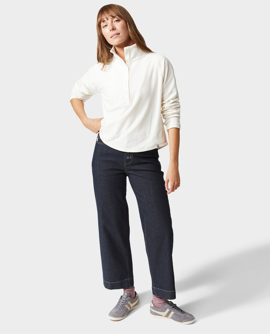 Women's Rivet Wide Leg Jean - Image 3