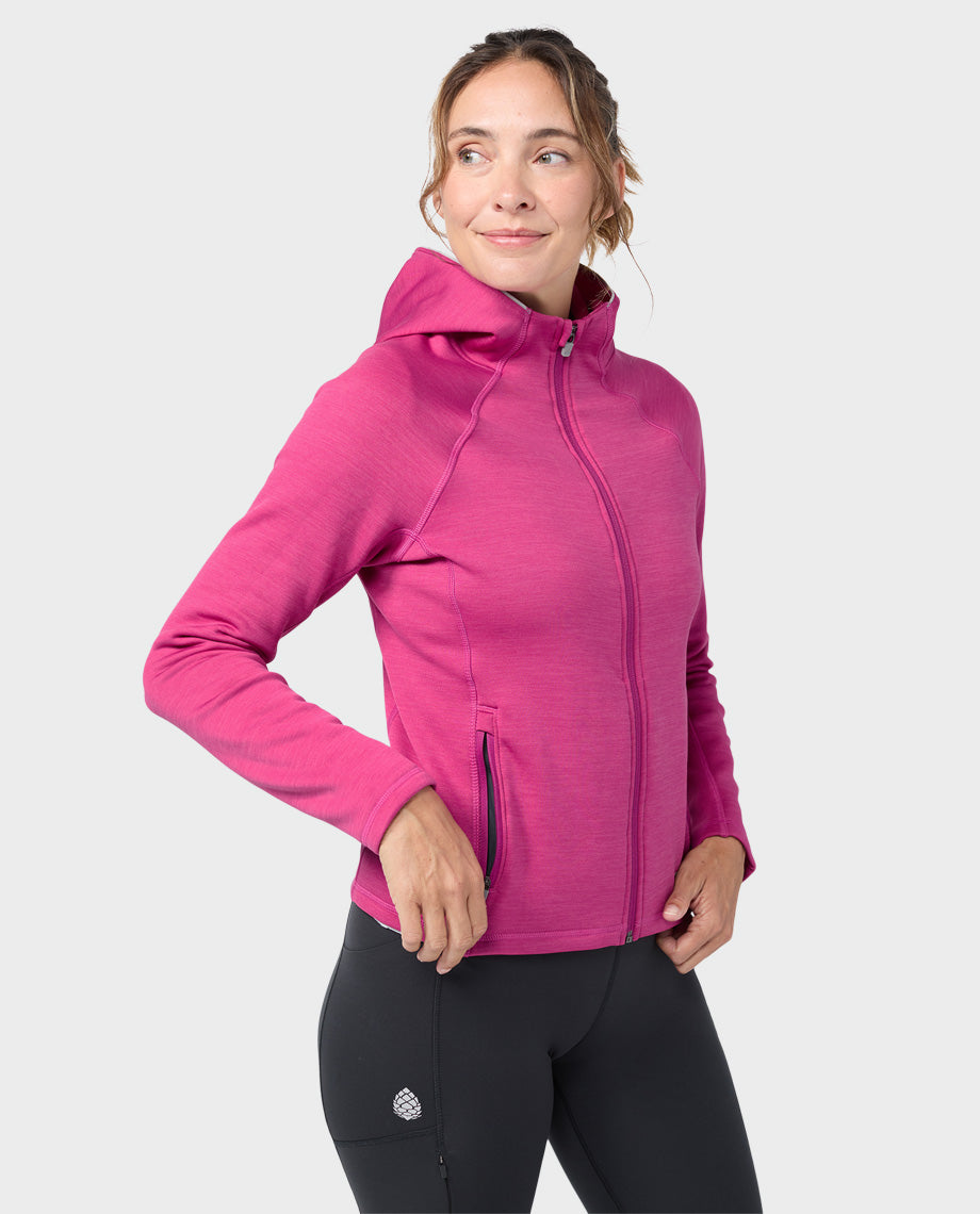 Women's Glide Power Stretch Full Zip Hoodie - Image 11