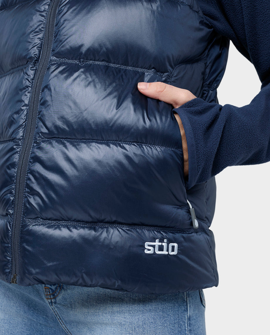 Women's Hometown Down Hooded Vest - Image 13