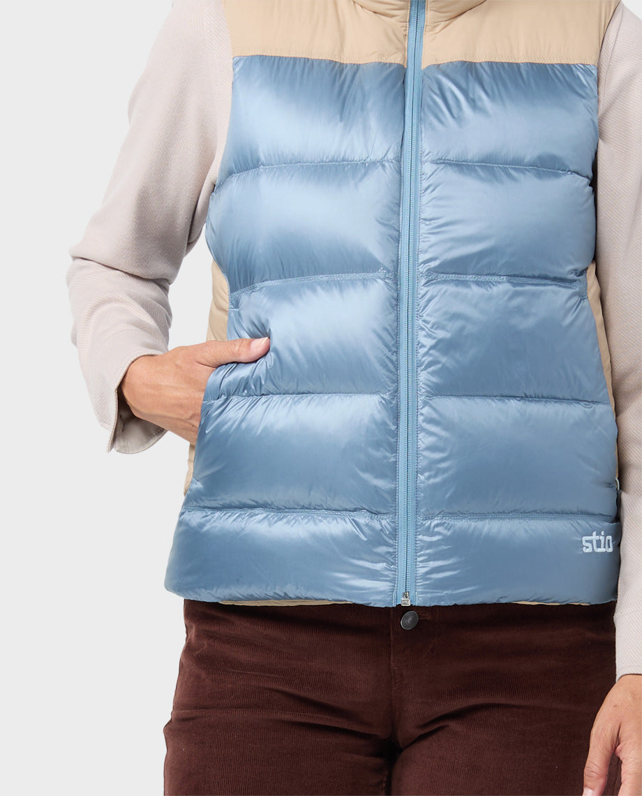 Women's Hometown Down Hooded Vest - Image 20