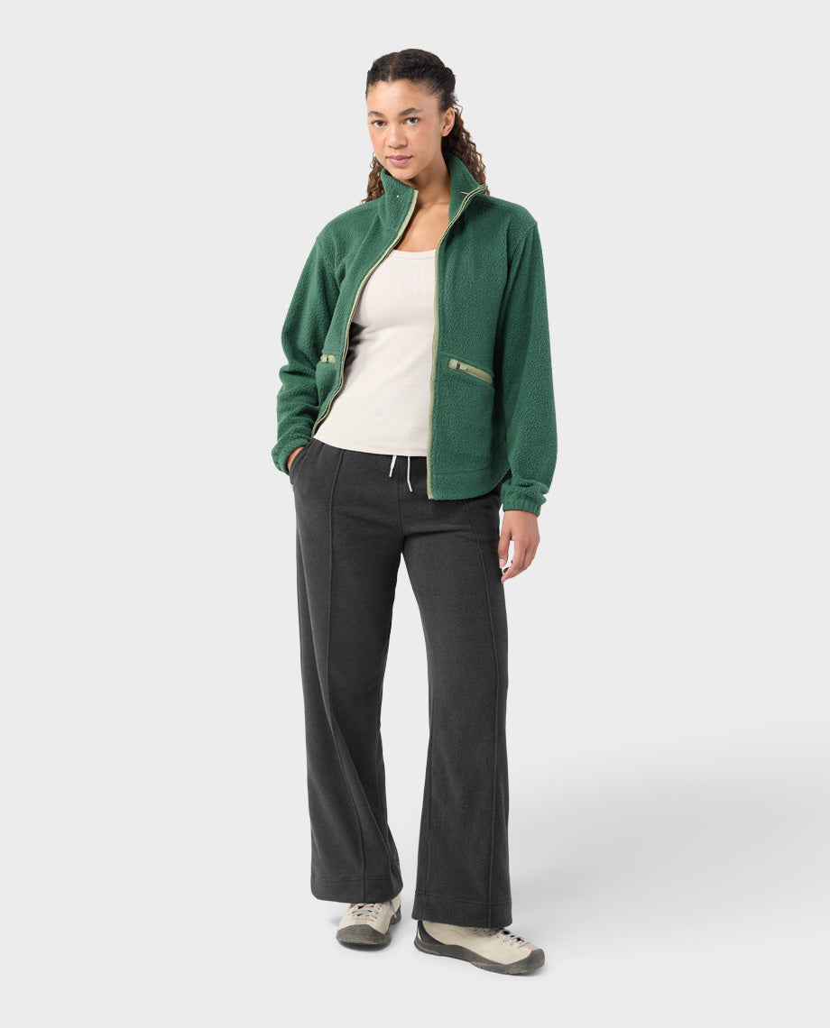 Women's Turpin Fleece Wide Leg Pant - Image 10