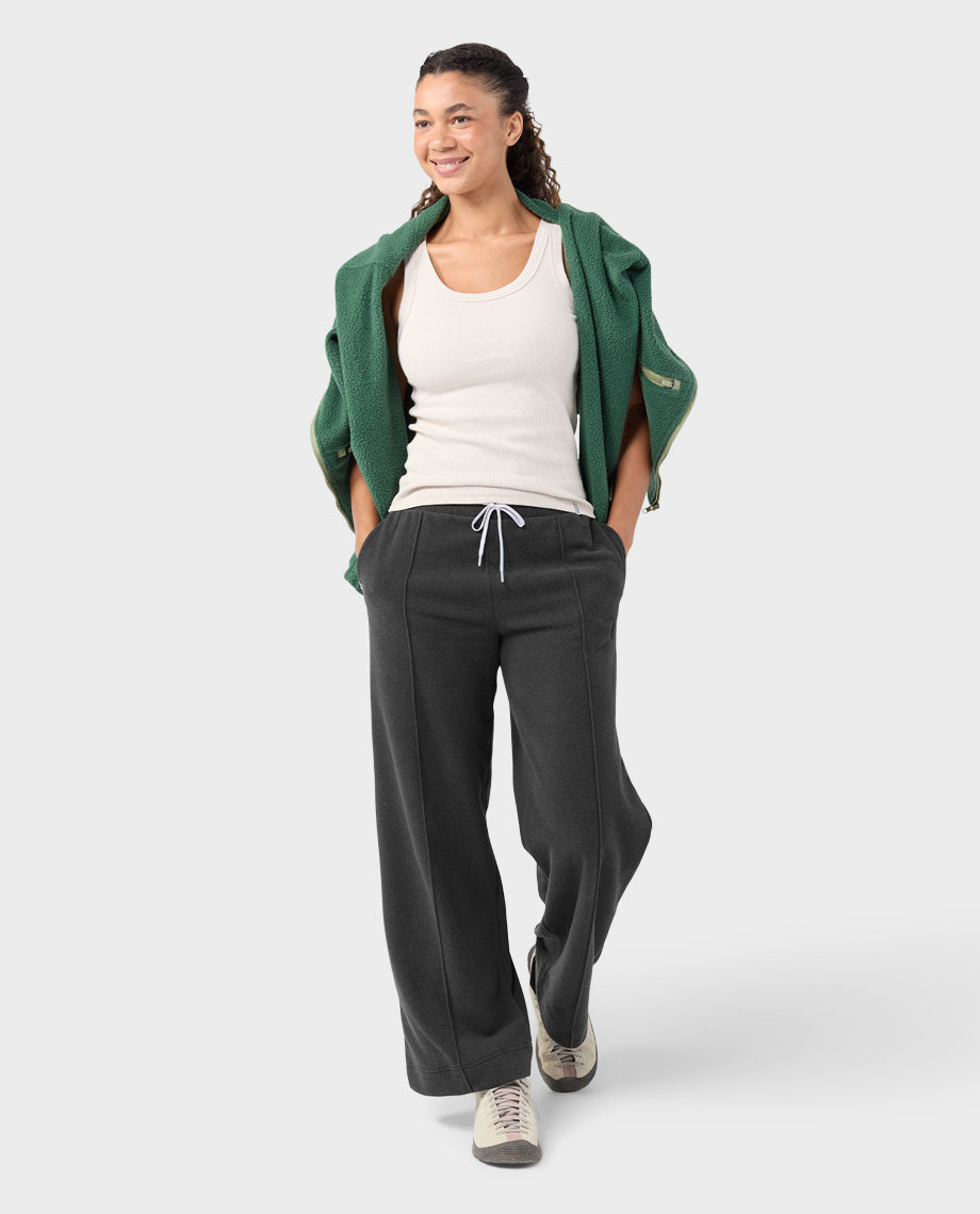 Women's Turpin Fleece Wide Leg Pant - Image 15