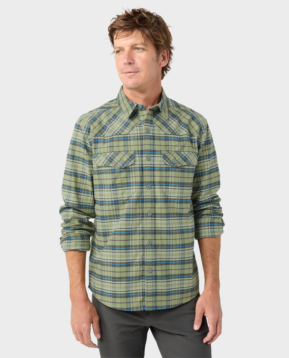 Men's Junction Midweight Flannel Shirt - Image 11