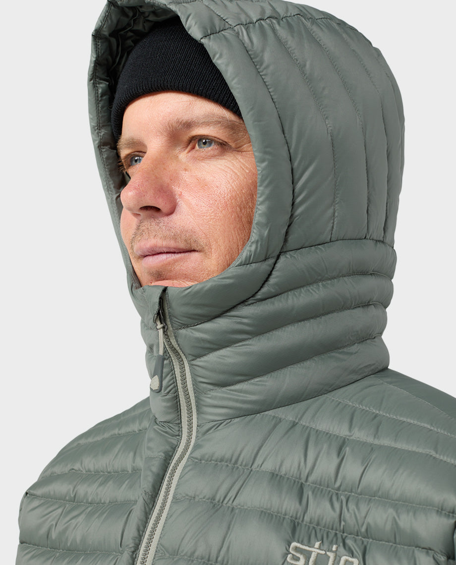 Men's Pinion Down Hooded Jacket - Image 7