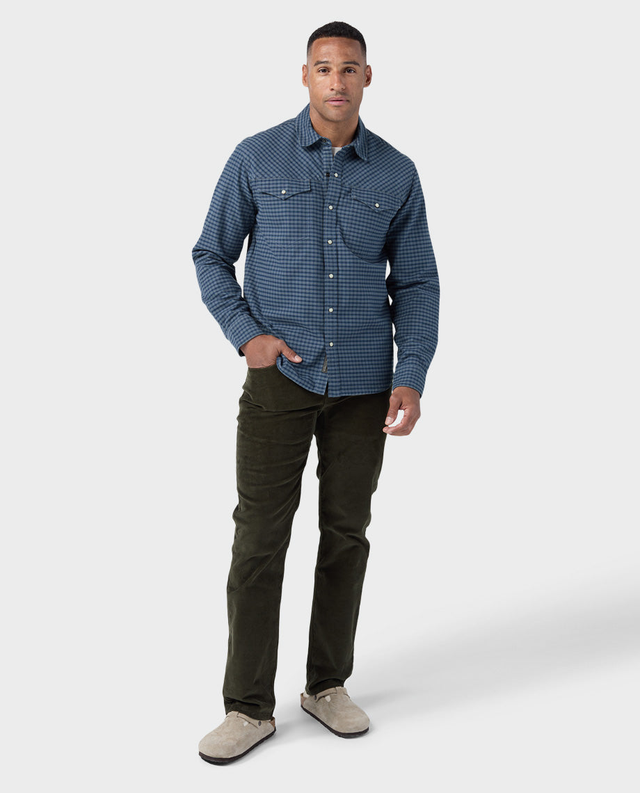 Men's Slipstone Midweight Flannel Shirt - Image 10