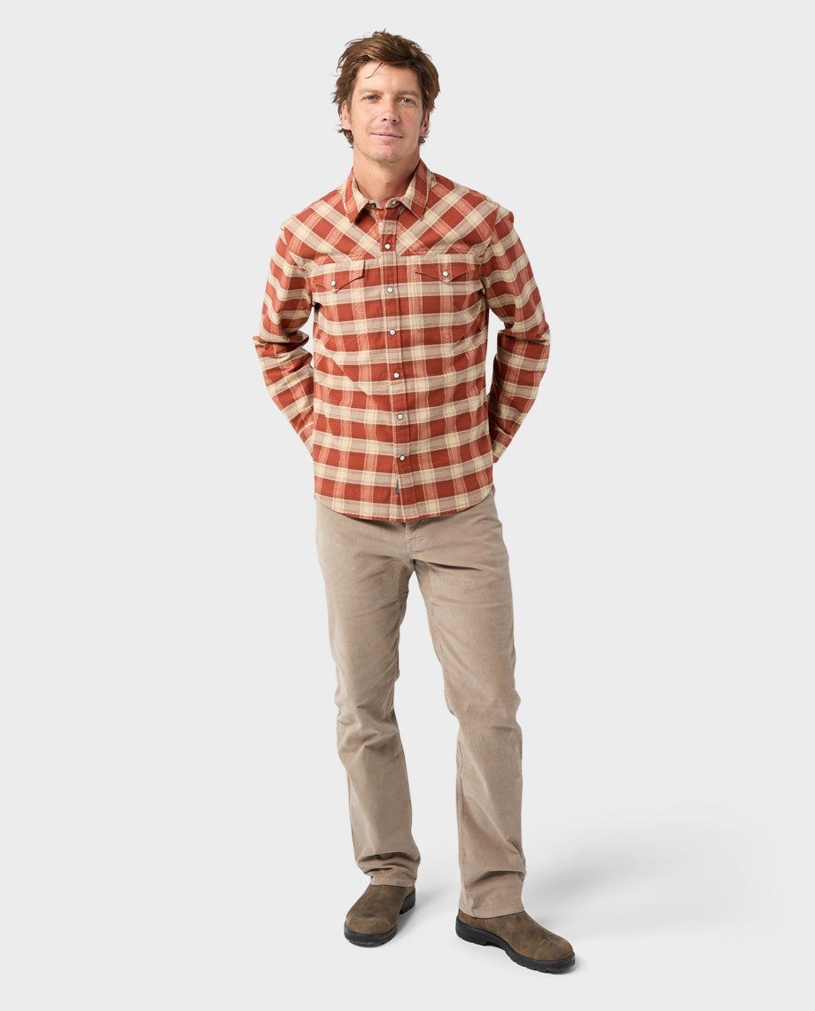 Men's Slipstone Midweight Flannel Shirt - Image 26