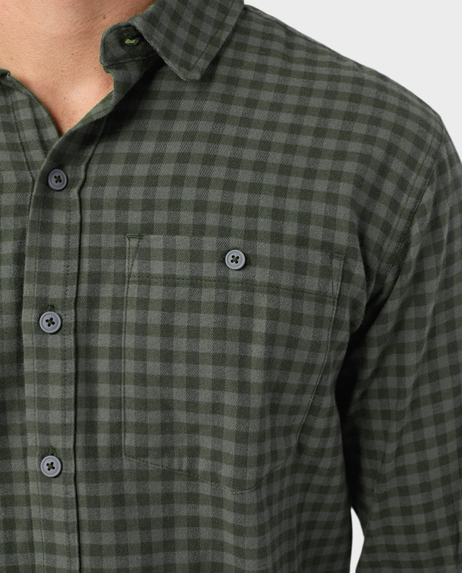 Men's Miter Stretch Lightweight Flannel Shirt - Image 22