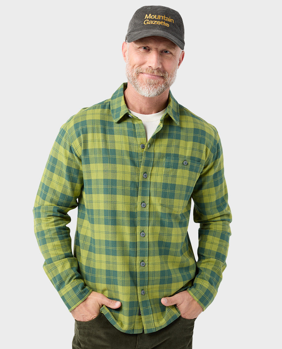 Men's Miter Stretch Lightweight Flannel Shirt - Image 26