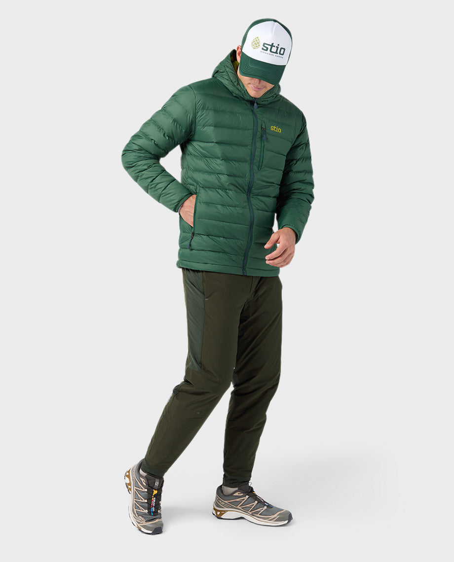 Men's Hometown Down Hooded Jacket - Image 11