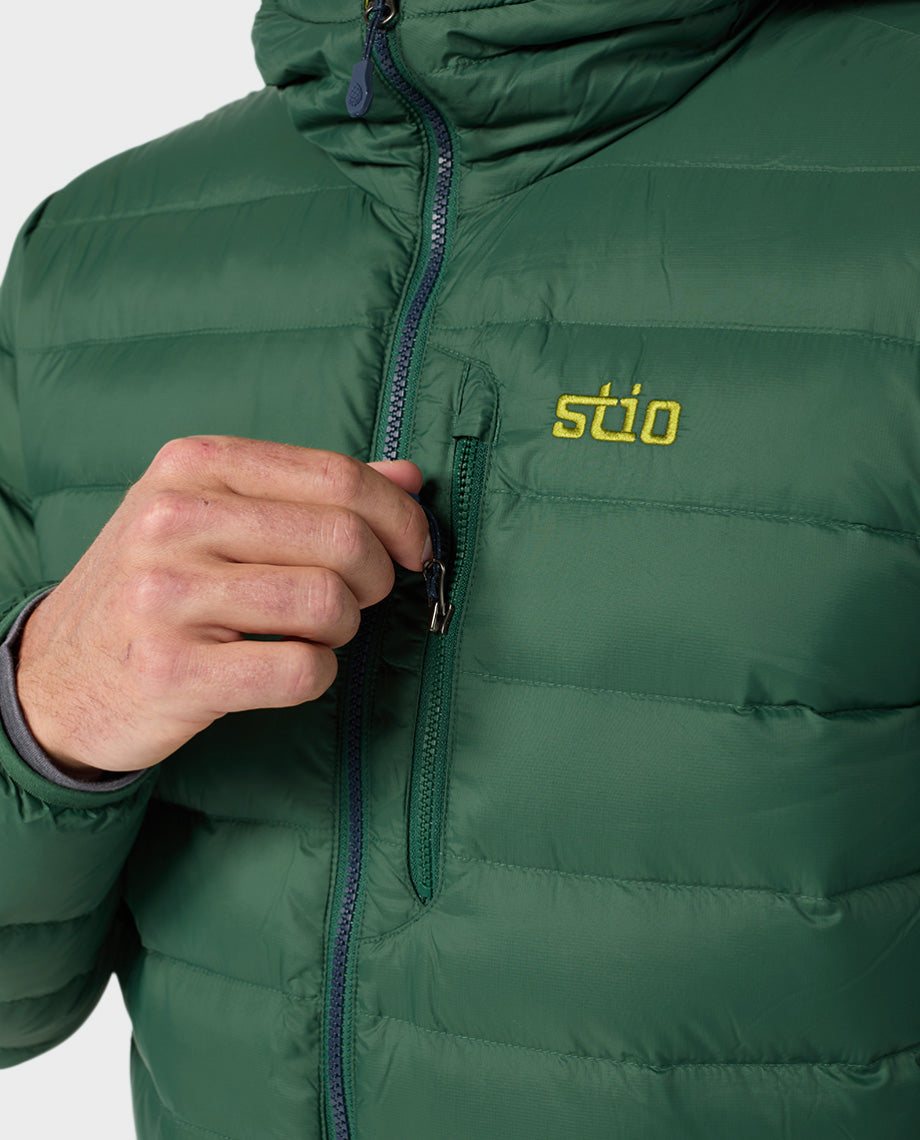Men's Hometown Down Hooded Jacket - Image 15