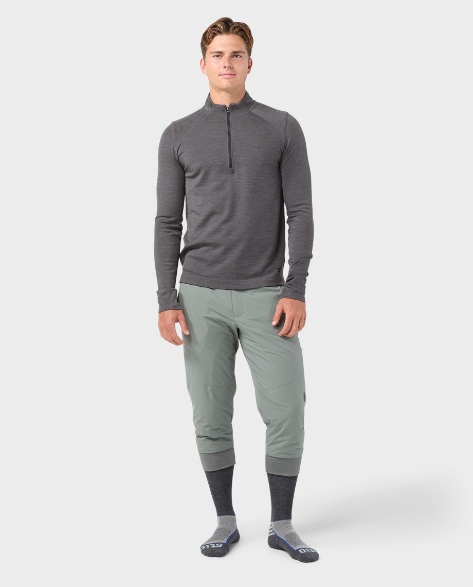 Men's Basis PeakWool Midweight Half Zip - Image 7