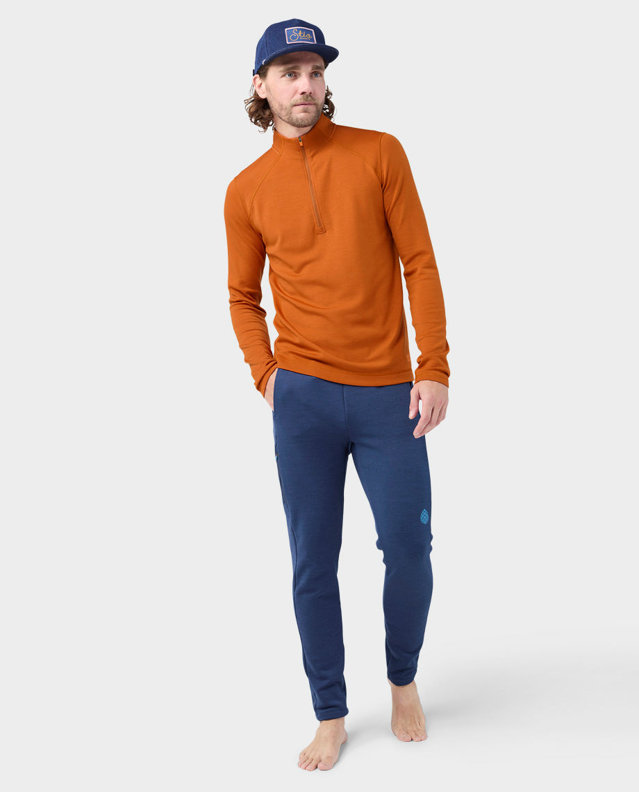 Men's Basis PeakWool Midweight Half Zip - Image 17