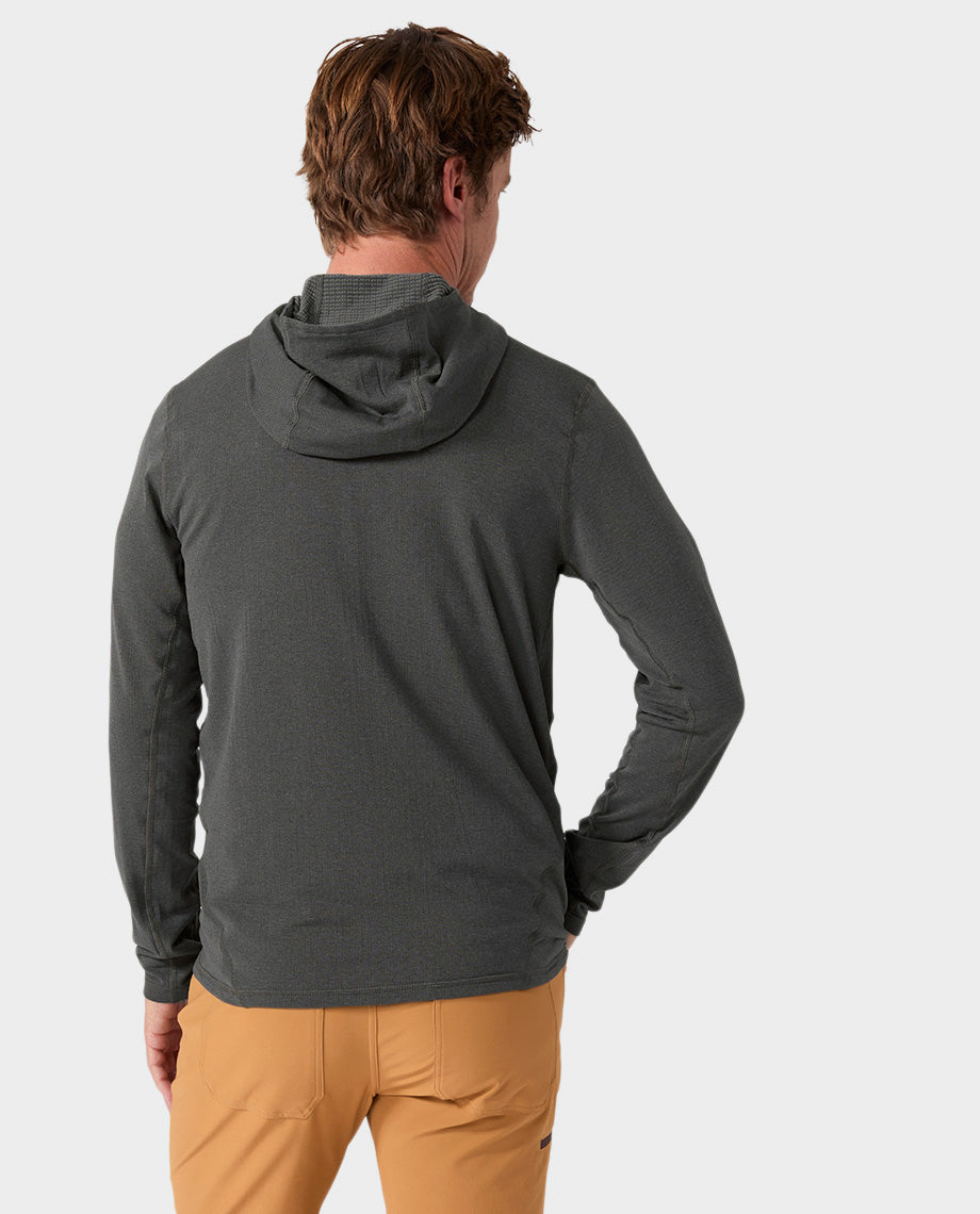 Men's Trax Power Grid Half Zip Hoodie - Image 21
