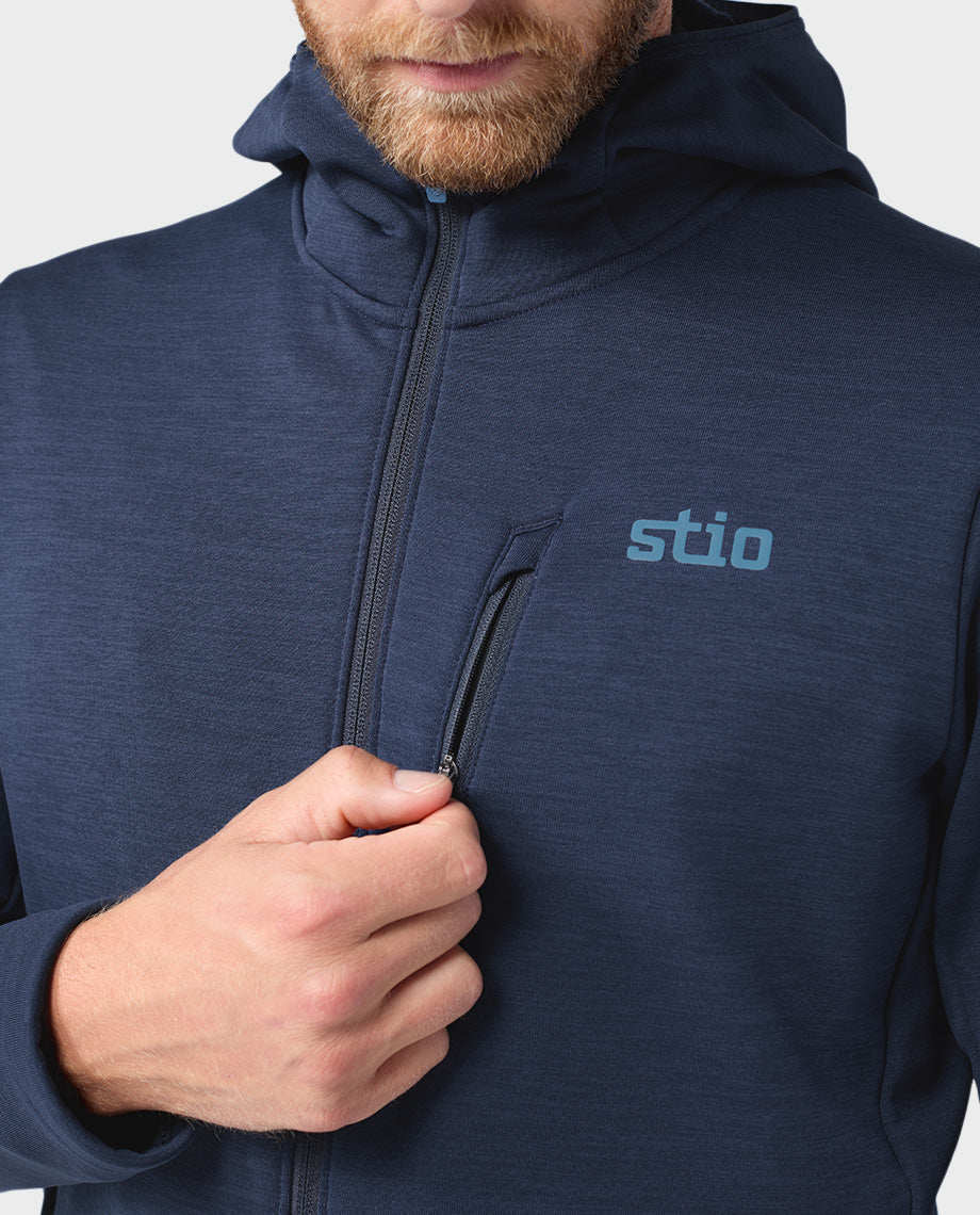 Men's Glide Power Stretch Full Zip Hoodie - Image 5