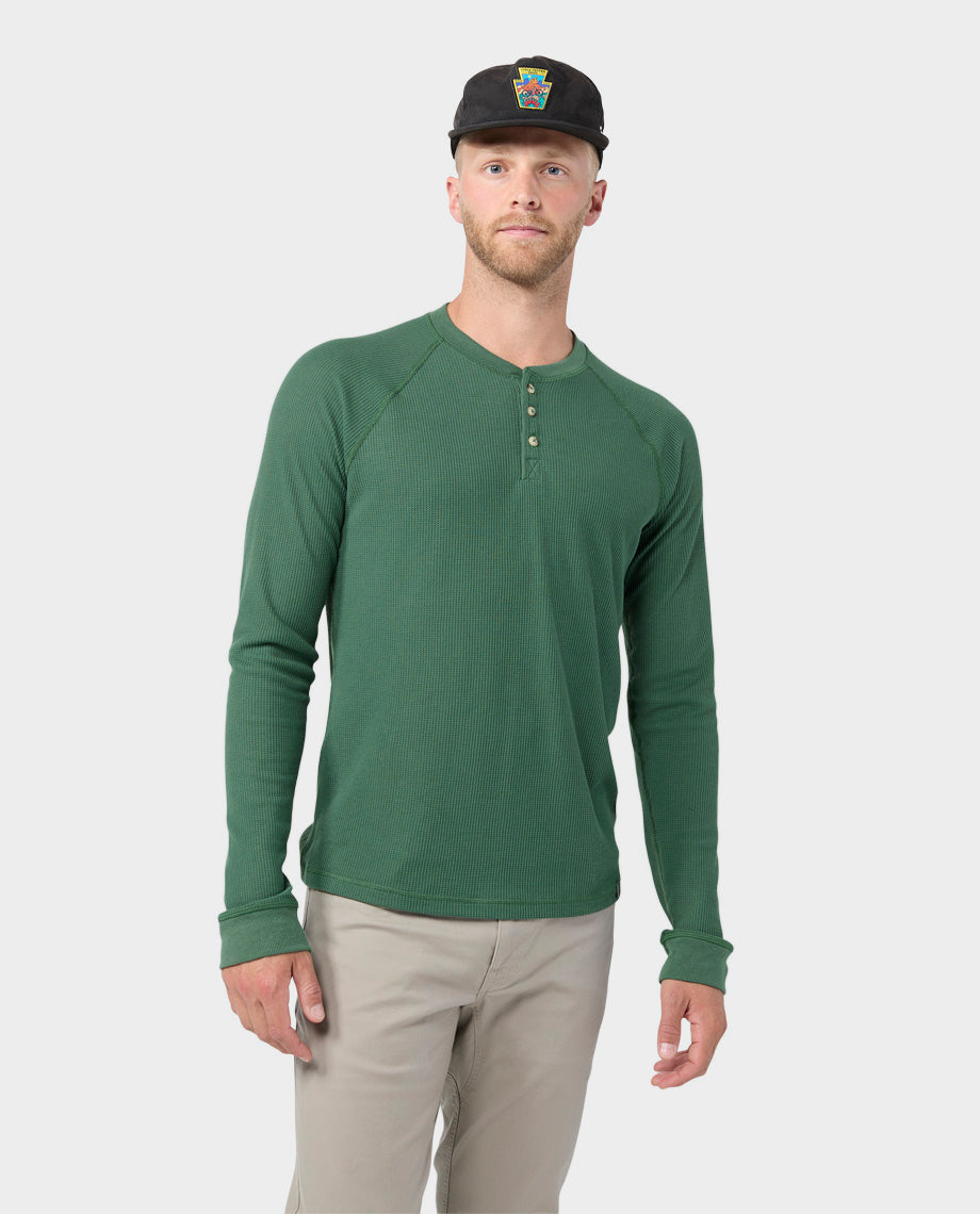 Men's Wister Waffle Henley - Image 11