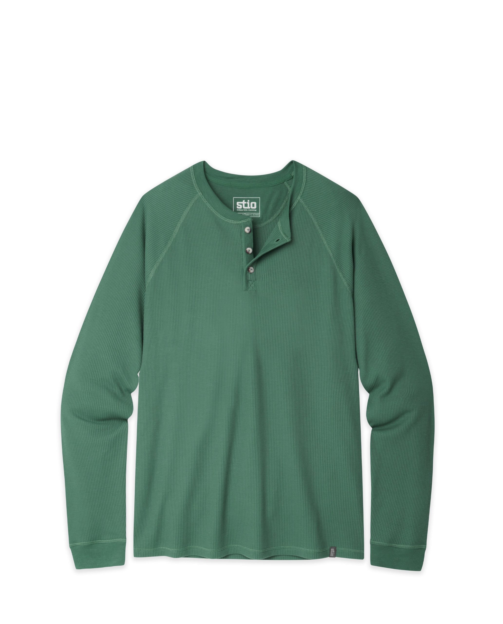 Men's Wister Waffle Henley - Image 8