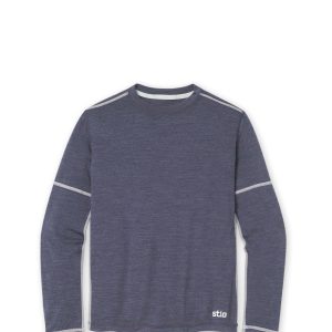 Kids' Basis Peakwool Lightweight Crew LS